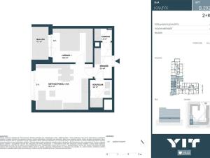 Prodej bytu 2+kk, Praha - Kamýk, Hodkovická, 49 m2