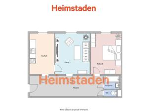 Pronájem bytu 2+1, Havířov - Šumbark, Okružní, 56 m2