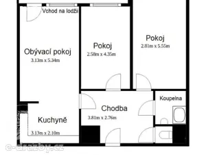 Prodej bytu 3+kk, Praha - Hloubětín, Kukelská, 67 m2