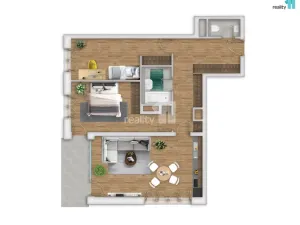 Prodej bytu 2+kk, Liberec - Liberec X-Františkov, Švermova, 88 m2