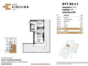 Prodej bytu 3+kk, Kladno, 62 m2