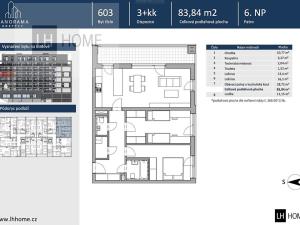 Prodej bytu 3+kk, Praha - Chodov, Gregorova, 83 m2