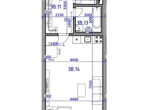 Prodej bytu 1+kk, Liberec, 49 m2