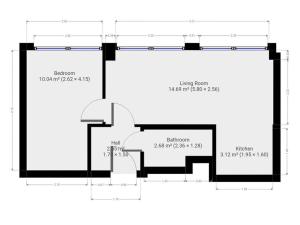 Prodej bytu 2+kk, Praha - Vinohrady, Perucká, 36 m2