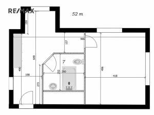 Pronájem bytu 1+1, Poděbrady, Minidova, 52 m2