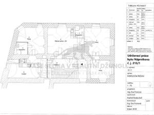 Pronájem bytu 1+1, Praha - Staré Město, Náprstkova, 38 m2