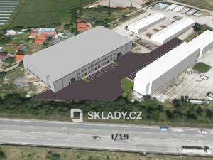 Pronájem skladu, Tábor, 1300 m2