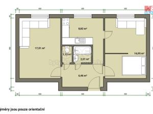 Prodej bytu 2+1, Chodov, 1. máje, 52 m2