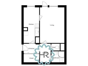 Pronájem bytu 1+1, Praha - Troja, Sosnovecká, 42 m2