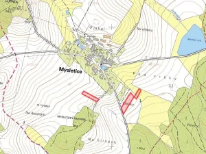 Prodej podílu pole, Mysletice, 6286 m2