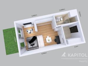 Prodej bytu 1+kk, Praha - Letňany, Škrábkových, 42 m2