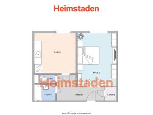 Pronájem bytu 1+1, Albrechtice, Hornická, 39 m2