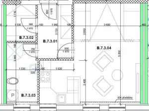 Pronájem bytu 1+kk, Pardubice - Ohrazenice, Školská, 37 m2