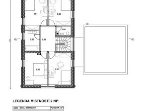 Prodej rodinného domu, Veleň, U Kovárny, 193 m2