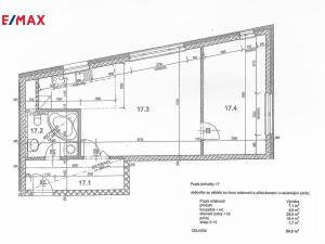 Prodej bytu 2+kk, Praha - Břevnov, Bělohorská, 60 m2