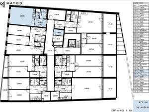 Pronájem bytu 1+kk, Praha - Libeň, Primátorská, 46 m2