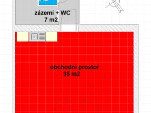 Prodej obchodního prostoru, Praha - Nusle, Na Pankráci, 42 m2