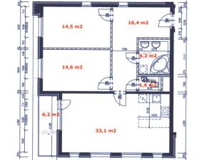 Pronájem bytu 3+kk, Praha - Stodůlky, Radouňova, 91 m2