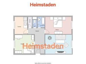 Pronájem bytu 3+1, Ostrava - Mariánské Hory, Zelená, 73 m2