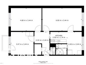 Prodej bytu 3+1, Moravský Krumlov, Sídliště, 75 m2