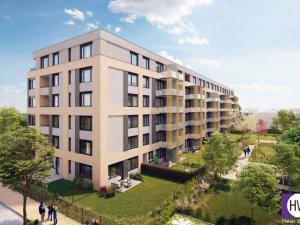Prodej bytu 2+kk, Praha - Hlubočepy, náměstí Olgy Scheinpflugové, 41 m2
