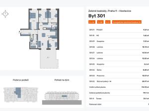 Prodej bytu 5+kk, Praha - Dolní Počernice, Českobrodská, 115 m2