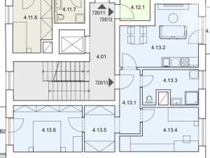 Prodej bytu 3+kk, Praha - Vysočany, Kolmá, 73 m2