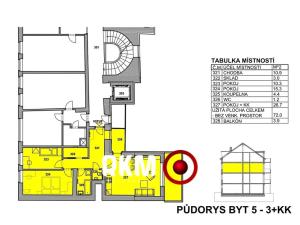 Prodej bytu 3+kk, Velké Meziříčí, 72 m2