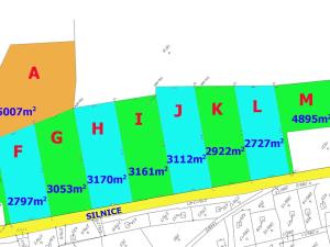 Prodej louky, Liberec, 3170 m2