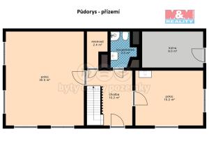 Prodej rodinného domu, Vimperk - Výškovice, 89 m2