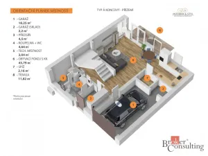 Prodej rodinného domu, Ořech, Východní, 161 m2
