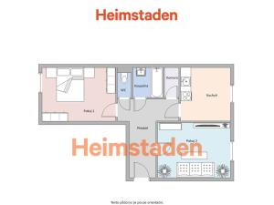 Pronájem bytu 2+1, Havířov - Město, Místní, 54 m2