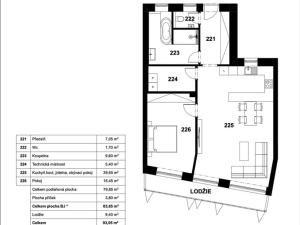 Prodej bytu 2+kk, Staré Město, 53 m2