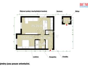 Prodej bytu 2+kk, Plzeň - Valcha, K Zelené louce, 52 m2