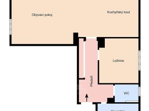 Pronájem bytu 2+kk, Praha - Dejvice, Šlejnická, 70 m2