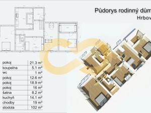 Prodej rodinného domu, Lhenice, 116 m2