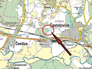 Prodej podílu pole, Častolovice, 1215 m2