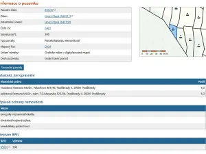 Prodej pozemku, Horní Planá, 306 m2