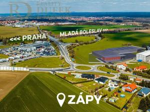 Pronájem skladu, Zápy, 2200 m2