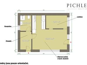 Prodej bytu 2+kk, Losiná, 42 m2