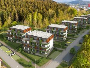 Prodej bytu 2+kk, Jablonec nad Nisou, Nová osada, 54 m2