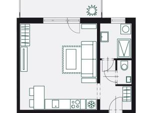 Prodej bytu 1+kk, Ostrava - Poruba, Mongolská, 42 m2