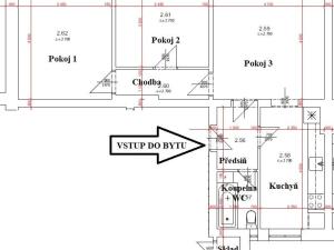 Pronájem bytu 3+1, Libochovice, Rokycanova, 67 m2