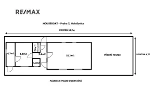 Prodej mobilheimu, Praha - Nové Město, 45 m2