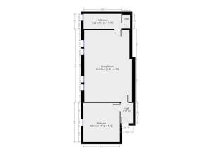 Pronájem bytu 2+kk, Praha - Libeň, Sokolovská, 66 m2