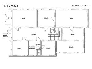 Prodej obchodního prostoru, Praha - Březiněves, Na hlavní, 821 m2