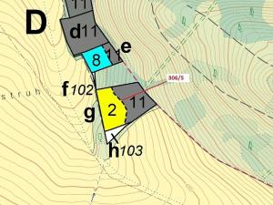 Dražba lesa, Záhoří, 4906 m2