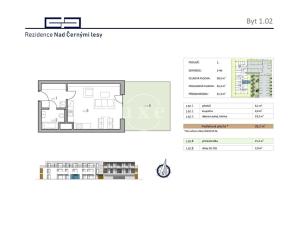 Prodej bytu 1+kk, Kostelec nad Černými lesy, Pražská, 58 m2