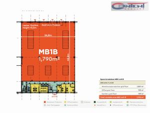 Pronájem skladu, Mladá Boleslav - Bezděčín, 1790 m2