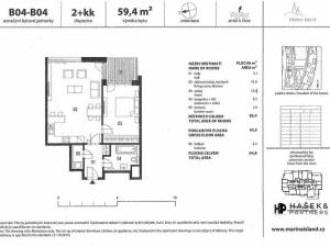 Prodej bytu 2+kk, Praha - Holešovice, Sanderova, 60 m2